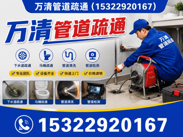白云区番禺区管道疏通展示图